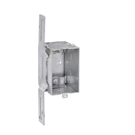 switch box gray steel|Southwire Old Work 18 cu in Rectangle Steel 1 gang Switch Box .